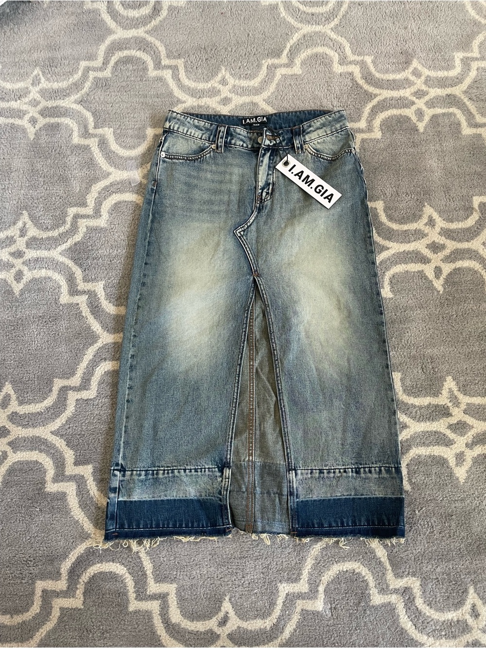 I.am.gia Denim Blue Skirt Size XXS